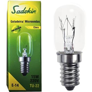 Imagem de Lâmpada Geladeira Microondas Rosca E14 15w 220V Sadokin