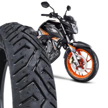Imagem de Pneu Diant. Moto 100/80-17 Twister Fazer CBR Ninja 250 300 - Black Tyr