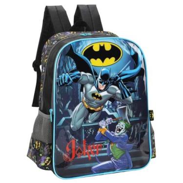 Imagem de Mochila Escolar Infantil G Luxcel Heróis DC Batman - Marvel Hulk, Batm