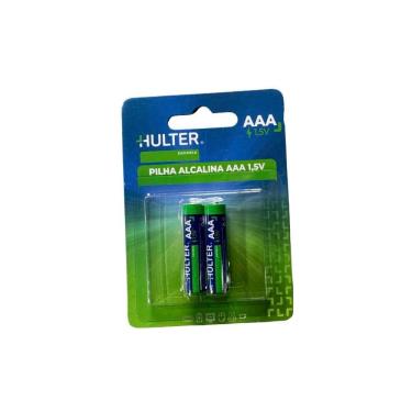 Imagem de Pilha Hulter Alcalina AAA 1,5V Blister 2 Unidades HT1PILHA-AAA2F