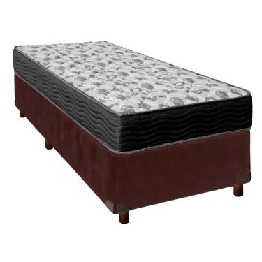 Imagem de Cama Box + Colchão Solteiro D33 Iso100 Ortobom