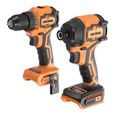 Imagem de Kit combinado de chave de impacto sem fio e furadeira MICWELL 20V Max