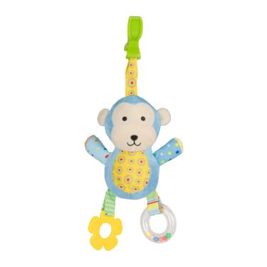 Imagem de Brinquedo Móbile Carrinho/Bebê Conforto Macaco Azul-Pimpolho
