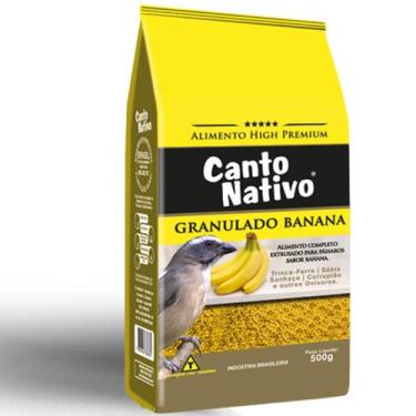 Imagem de Mistura para Trinca Ferro Sabiá Alimento Canto Nativo Granulado Banana
