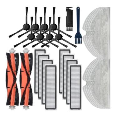 Imagem de Main/Side Brush Mop Cloth Hepa Filter Compatible With XiaoMi Dreame D9 & Bot L10 Pro Trouver Robot LDS Vacuum-Mop Finder Spare Parts(SKY BLUE)