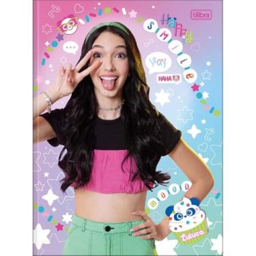 Imagem de Caderno Luluca TILIBRA Universitário BROCHURA - 80 Folhas (Happy Smile)