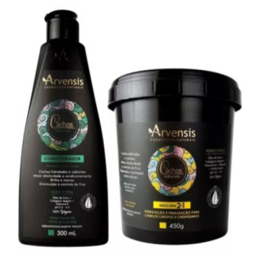 Imagem de Kit Arvensis Cachos Condicionador + Máscara 2x1 450g Vegano