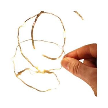 Imagem de Mini Luzes LED De Cobre 10 20pcs Bateria LR44 3 Modos Decorações De Fe