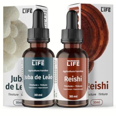 Imagem de Kit Foco E Equilíbrio | Extrato Líquido Juba De Leão E Reishi 30ml | Microdose Life