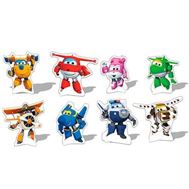 Imagem de Decoração de Mesa Super Wings Festcolor Vermelho/Azul