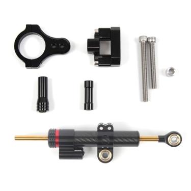 Imagem de Estabilizadores de amortecedor de direção Arashi com suporte para Yamaha YZF R3 MT03 2015-2017, controle de segurança de peças de acessórios de motocicleta