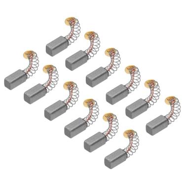Imagem de PATIKIL Escovas de carbono 0,39 x 0,2 x 0,20 polegadas para motores elétricos, ferramenta elétrica, moedor angular, serra de mesa, reparo de peças sobressalentes, pacote com 12