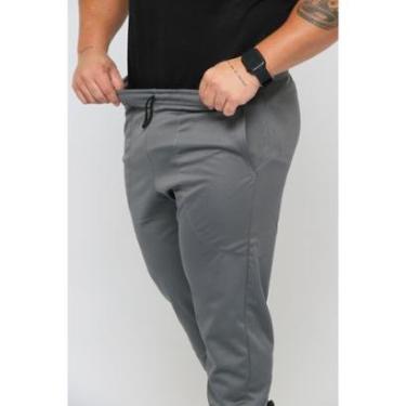 Imagem de Calça De Moletom Helanca Masculina Com Bolsos Punho No Tornozelo COR:;TAMANHO:P;Gênero:Masculino-Masculino