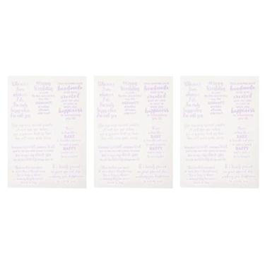 Imagem de Selo transparente carta selo adesivo tpr selo claro diy scrapbooking selo reutilizável impressão adesivos para cartões de felicitações álbuns de fotos 3 peças 15 x 21 cm