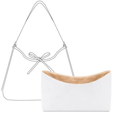 Imagem de FANJI Project Bolsa organizadora para bolsa LV Carryall S, ajuste personalizado dentro de bolsa leve e resistente à água com zíper (Vanile)