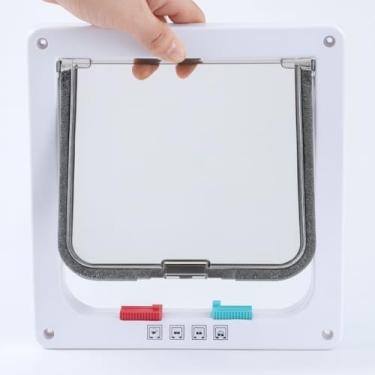 Imagem de Portinha de Acesso Passagem para Cachorro e Gato Porta com Trava