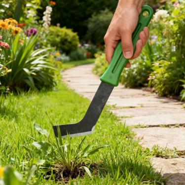 Imagem de Conjunto de ferramentas de remoção de ervas daninhas de jardim com alça de plástico, para pavimentação, tijolos, calçadas, remoção de musgo e ervas daninhas