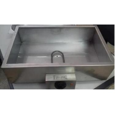 Imagem de Rechaud banho maria Elétrico Fritomaq Inox 1 GN, 220V