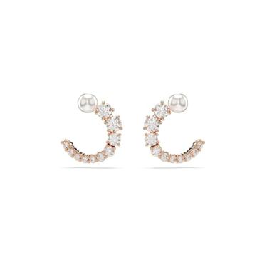 Imagem de Swarovski Brincos de argola 5692264 Matrix pearl, Pérola