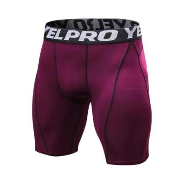 Imagem de Shorts Esportivos Masculinos De Compressão Respiráveis De Secagem Rápi