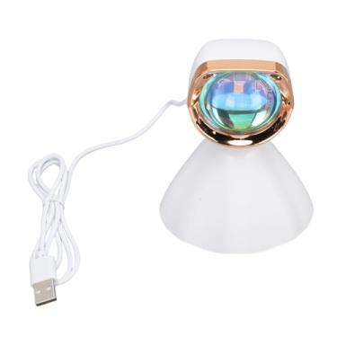 Imagem de RiToEasysports Projetor de Lâmpada de Pôr do Sol ABS Mini Luz Ambiente Alimentada por USB para Decoração de Quarto, Luz de Projeção Portátil Com Lente Colorida Cria Uma Atmosfera Romântica para