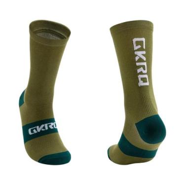 Imagem de Meias Profissionais Femininas Para Ciclismo, Compressão, Corrida, Bici