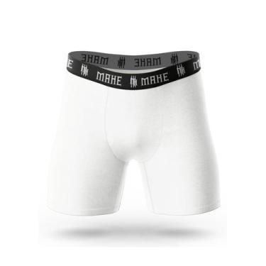 Imagem de Cueca Mahe Boxer Cotton White Ref. 1010 - MAHE WANTED, M