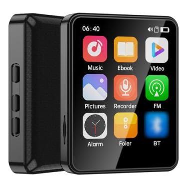 Imagem de Reprodutor de MP3 e MP4 com Alto-falante Integrado BT 5 0 Tela Cheia Suporta Expansão via Cartão TF Leitura E-book Repro