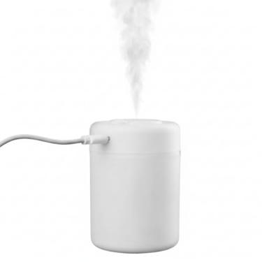 Imagem de Umidificador e Difusor de Aromaterapia USB 300ml – Iluminação LED Decorativa – Silencioso e Bivolt – Umidifica Ambientes Secos – Para Quarto, Escritório e Carro