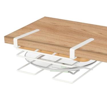 Imagem de Suporte De Tampa De Panela | Organizador de Cozinha por Baixo do Armário - Organizador de Panelas e Tachos sob Armário,Para Utensílio Colher Tábua de Cortar Gaveta Despensa Fogão Forno