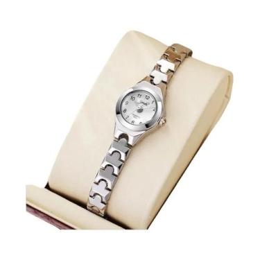 Imagem de Relógio feminino, mini mostrador moda versátil relógio de quartzo tend