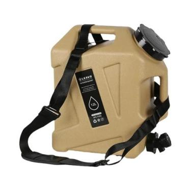 Imagem de Balde De Água Portátil De Grande Capacidade 11/12L Para Camping, Pique