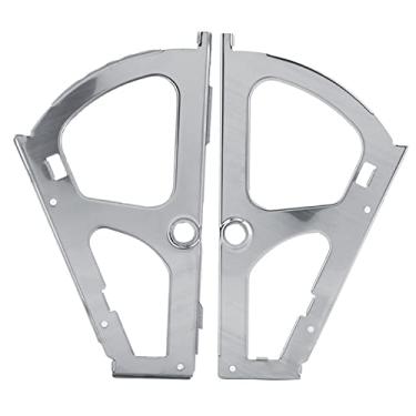 Imagem de EVGATSAUTO Dobradiças de Armário para Sapatos, 2 Peças, Substituição de Armazenamento de Rack de Prateleira de Aço Inoxidável para Instalação de Móveis (Camada única)
