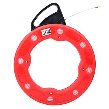 Imagem de Acouto Extrator de Fio de Fita de Peixe de Fibra de Vidro - Extrator de Carretel de Fita de Peixe de Nylon de Fibra de Vidro Ferramentas de Tração de Fio Não Condutor 4,0 Mm 30 M - de Elétrica -