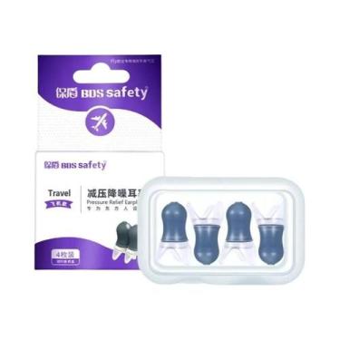 Imagem de Protetor Auricular Para Avião Com Redução De Ruído, Alívio De Pressão 