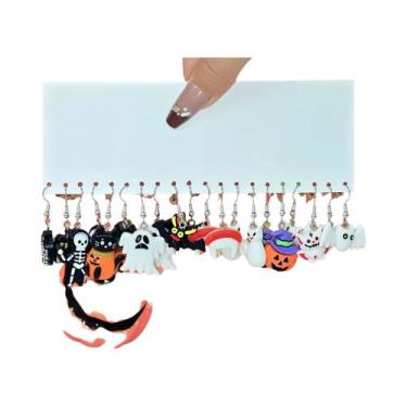 Imagem de Novo Halloween abóbora brincos nicho presente criativo halloween fanta