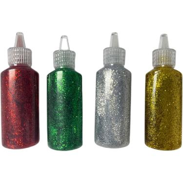 Imagem de Conjunto 4 Colas com Glitter School Basics