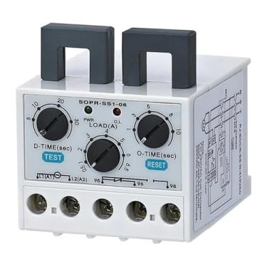 Imagem de SOPR-SS1 Electronic Overload Motor Protector Thermal Relay 1Pcs(3-35A,Un 90-260VAC)