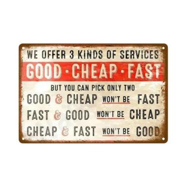 Imagem de Placas De Metal Vintage Retro Para Decoração De Parede, Acessórios De 