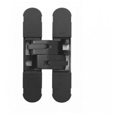 Imagem de Dobradiça Invisivel Regulavel 3D 1129 100x22mm 40 kg Cromado ou Preto 