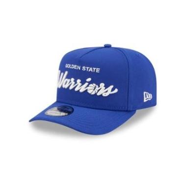 Imagem de BONE NEW ERA 9FIFTY A-FRAME GOLDEN STATE WARRIORS NBA AZUL-Masculino