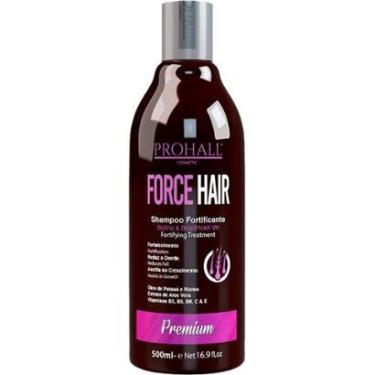 Imagem de Prohall Cosmetic Force Hair - Shampoo Fortificante Crescimento Acelerado 500ml-Unissex
