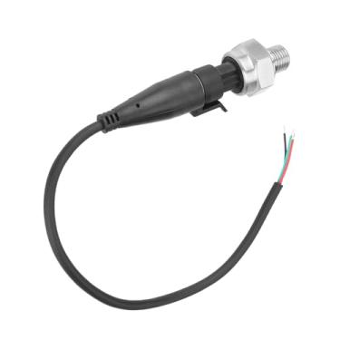 Imagem de GLOGLOW Transdutor de Pressão, Sensor Analógico de Aço Inoxidável G1/4 Com Proteção de Tensão para Tanque de água e Gás de Petróleo, Saída de 0,5 4,5 V 0 V, Faixa de 10 500 PSI (0-10 PSI)