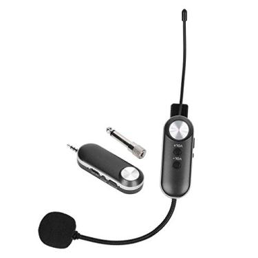Imagem de RiToEasysports Microfone Saxofone, Clipes de Carregamento, Alto-falante Sem Fio do Segmento u para Performance Em Palco Ao Ar Livre