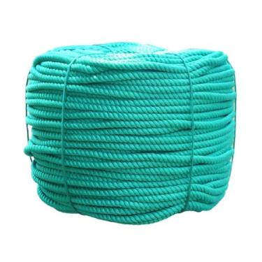 Imagem de Corda de polipropileno torcida de alta resistência, 5/40.6 cm x 164' - Corda sintética multiuso durável para fuzileiros navais, veleiros, acampamento, cabo de guerra, projetos DIY e suspensórios de