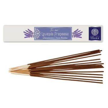 Imagem de Incenso Ohana Finest Diversas Fragrâncias Caixa C/ 15 Vareta Fragrância Lavanda Francesa - Oferta