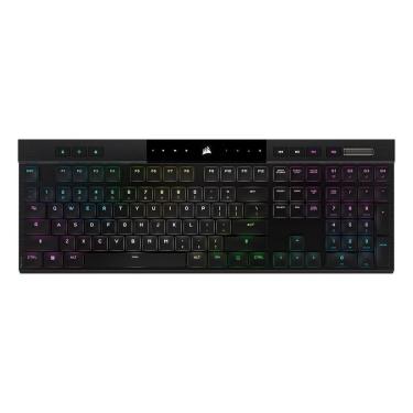 Imagem de Teclado Sem Fio Mecânico Gamer Corsair K100 Air Cherry MX Ultra USB 3.0 Tipo-A CH-913A01U-NA-Unissex