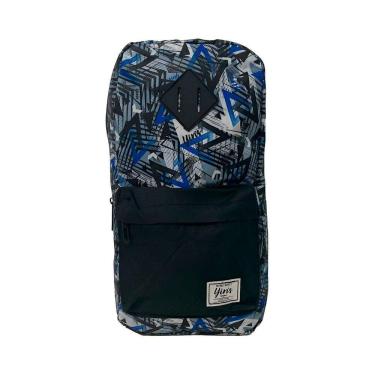 Imagem de Mochila Transversal Regulável Camuflada Estampada Cor:Azul