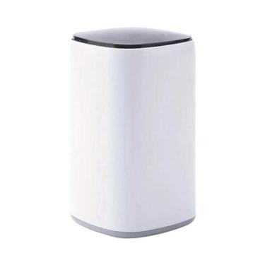 Imagem de Caixa De Fio Dental Automática Com Suporte Para Cotonetes E Palitos De