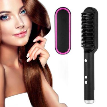 Imagem de Escova 3 Em 1 Secadora Cabelo Liso 110/220V